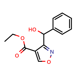 Ethyl 3-[Hydroxy(phenyl)methyl]isoxazole-4-carboxylate