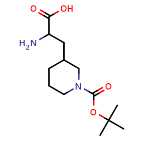 2-Amino-3-(1-Boc-3-piperidyl)propionic Acid