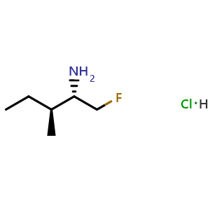 (2S,3S)-1-Fluoro-3-methyl-2-pentanamine Hydrochloride