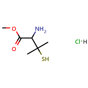 Methyl 2-Amino-3-mercapto-3-methylbutyrate Hydrochloride