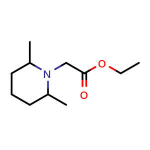 Ethyl 2-(2,6-Dimethyl-1-piperidyl)acetate