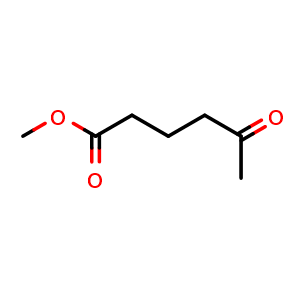 Chemical structure of Methyl 5-Oxohexanoate , CAS 13984-50-4, AChemBlock V146365