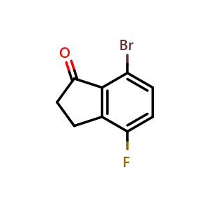 7-Bromo-4-fluoro-1-indanone