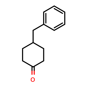 Chemical structure of 4-Benzylcyclohexanone , CAS 35883-77-3, AChemBlock V146443