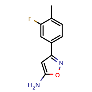 5-Amino-3-(3-fluoro-4-methylphenyl)isoxazole