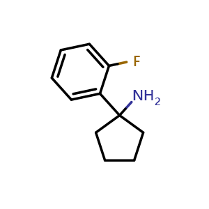 1-(2-fluorophenyl)cyclopentan-1-amine
