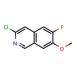 3-Chloro-6-fluoro-7-methoxyisoquinoline