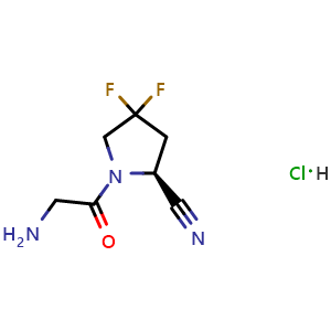 (S)-4,4-difluoro-1-glycylpyrrolidine-2-carbonitrile hydrochloride