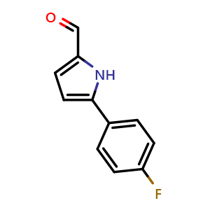 5-(4-Fluorophenyl)-1H-pyrrole-2-carbaldehyde