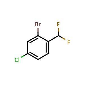 2-Bromo-4-chloro-1-(difluoromethyl)benzene