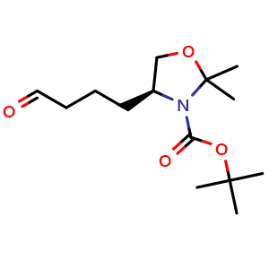 (S)-4-(3-Boc-2,2-dimethyl-4-oxazolidinyl)butanal