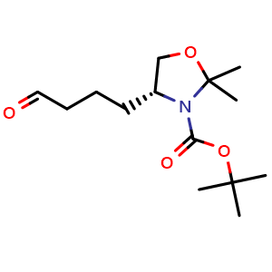 (R)-4-(3-Boc-2,2-dimethyl-4-oxazolidinyl)butanal