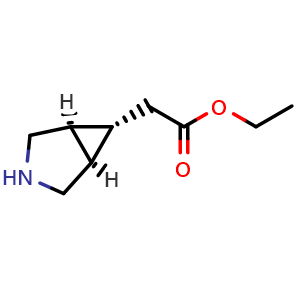 (1alpha,5alpha,6alpha)-3-Azabicyclo[3.1.0]hexane-6-acetic Acid Ethyl Ester