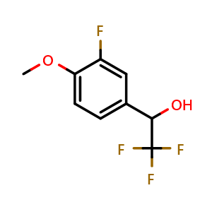 3-Fluoro-4-methoxy-alpha-(trifluoromethyl)benzyl Alcohol