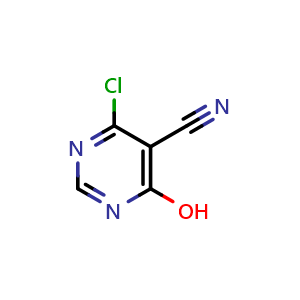 4-Chloro-6-hydroxypyrimidine-5-carbonitrile