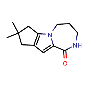 8,8-Dimethyl-2,3,4,5,8,9-hexahydrocyclopenta[4,5]pyrrolo[1,2-a][1,4]diazepin-1(7H)-one