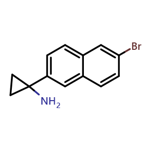 1-(6-bromonaphthalen-2-yl)cyclopropan-1-amine