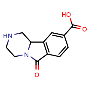 6-Oxo-1,2,3,4,6,10b-hexahydropyrazino[2,1-a]isoindole-9-carboxylic Acid