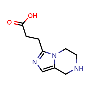3-(5,6,7,8-Tetrahydroimidazo[1,5-a]pyrazin-3-yl)propanoic Acid