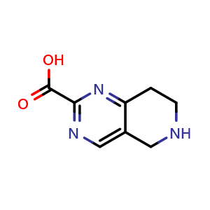 5,6,7,8-Tetrahydropyrido[4,3-d]pyrimidine-2-carboxylic Acid