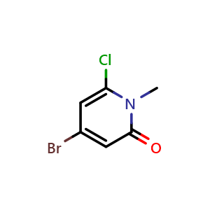 4-Bromo-6-chloro-1-methylpyridin-2(1H)-one