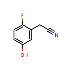 2-(2-Fluoro-5-hydroxyphenyl)acetonitrile