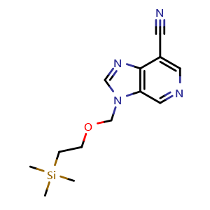 3-[[2-(Trimethylsilyl)ethoxy]methyl]-3H-imidazo[4,5-c]pyridine-7-carbonitrile