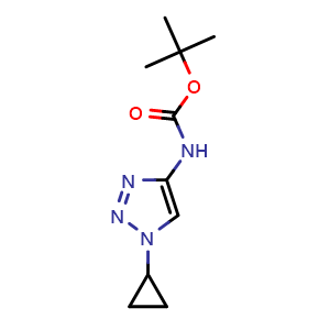 N-Boc-1-cyclopropyl-1H-1,2,3-triazol-4-amine