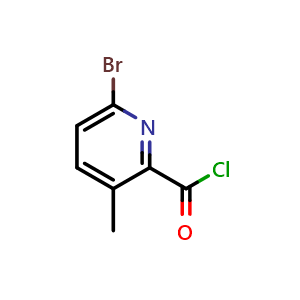 6-Bromo-3-methylpyridine-2-carbonyl Chloride