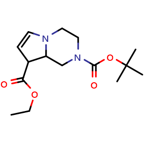 Ethyl 2-Boc-1,2,3,4-tetrahydropyrrolo[1,2-a]pyrazine-8-carboxylate