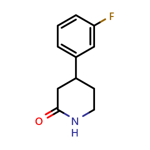 4-(3-Fluorophenyl)-2-piperidinone