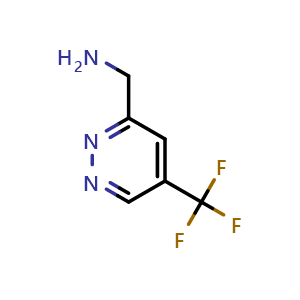 5-(Trifluoromethyl)pyridazine-3-methanamine