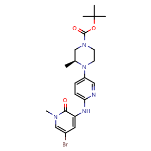(S)-3-[[5-(4-Boc-2-methyl-1-piperazinyl)-2-pyridyl]amino]-5-bromo-1-methylpyridin-2(1H)-one