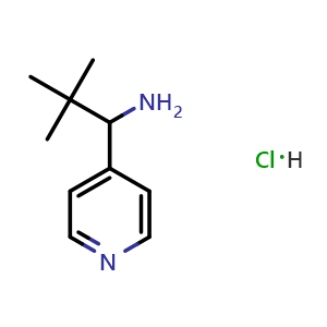 1-Amino-2,2-dimethyl-1-(4-pyridyl)propane Hydrochloride