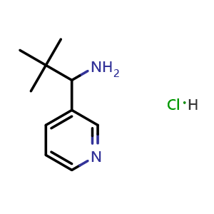 1-Amino-2,2-dimethyl-1-(3-pyridyl)propane Hydrochloride