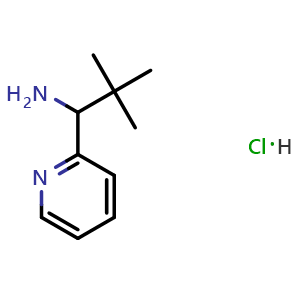 1-Amino-2,2-dimethyl-1-(2-pyridyl)propane Hydrochloride