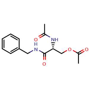(R)-2-Acetamido-3-(benzylamino)-3-oxopropyl Acetate