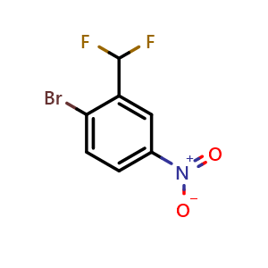 1-Bromo-2-(difluoromethyl)-4-nitrobenzene