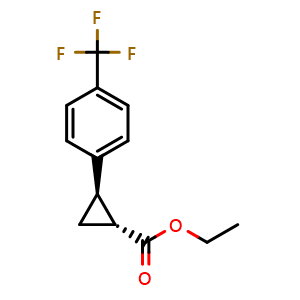 Ethyl (1R,2R)-2-[4-(Trifluoromethyl)phenyl]cyclopropanecarboxylate