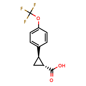 (1R,2R)-2-[2-(Trifluoromethoxy)phenyl]cyclopropanecarboxylic Acid
