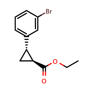 Ethyl (1S,2S)-2-(3-Bromophenyl)cyclopropanecarboxylate