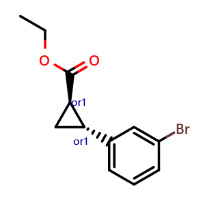Ethyl trans-2-(3-Bromophenyl)cyclopropanecarboxylate