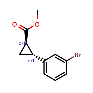 Methyl trans-2-(3-Bromophenyl)cyclopropanecarboxylate