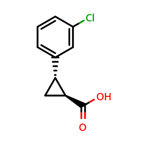 (1S,2S)-2-(3-Chlorophenyl)cyclopropanecarboxylic Acid