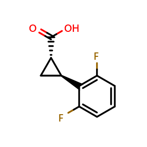 (1S,2S)-2-(2,6-Difluorophenyl)cyclopropanecarboxylic Acid