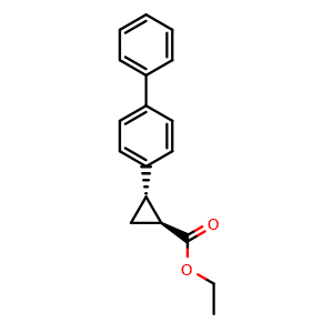 Ethyl (1S,2S)-2-(4-Biphenylyl)cyclopropanecarboxylate