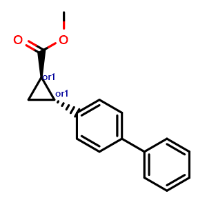 Methyl trans-2-(4-Biphenylyl)cyclopropanecarboxylate