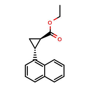 Ethyl (1R,2R)-2-(1-Naphthyl)cyclopropanecarboxylate