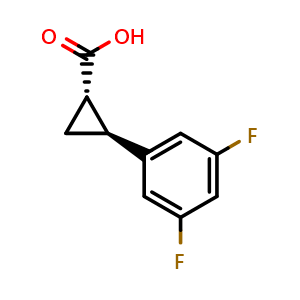 (1S,2S)-2-(3,5-Difluorophenyl)cyclopropanecarboxylic Acid