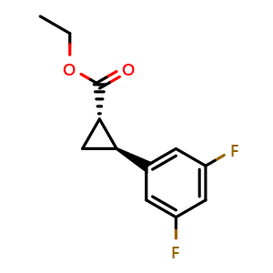 Ethyl (1S,2S)-2-(3,5-Difluorophenyl)cyclopropanecarboxylate